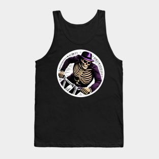 Skeleton Stunt Man Tank Top